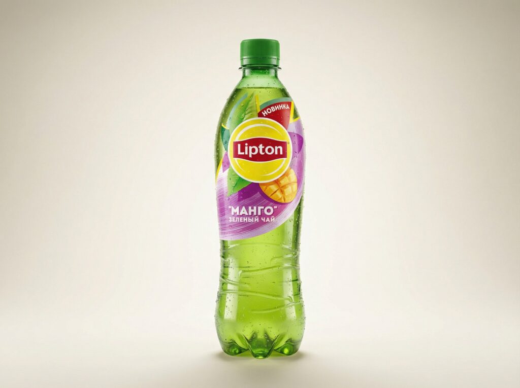 Чай Липтон зелёный с манго