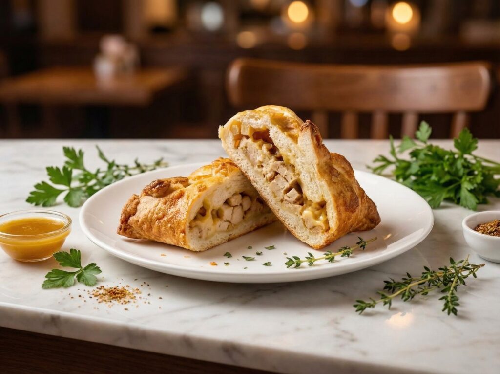 Конвертик курица и сыр