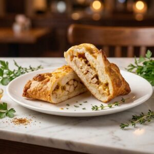 Конвертик курица и сыр